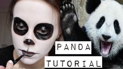 Panda Bear Costume Makeup - Mugeek Vidalondon