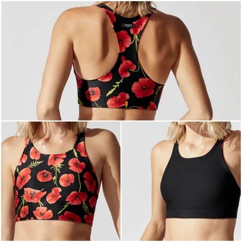 Terez Intimates Sleepwear Terez Reversible Poppy Printed Bra