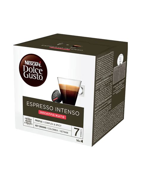 Nestlè kapsule Nescafè Dolce Gusto Espresso Intenso brezkofeinska