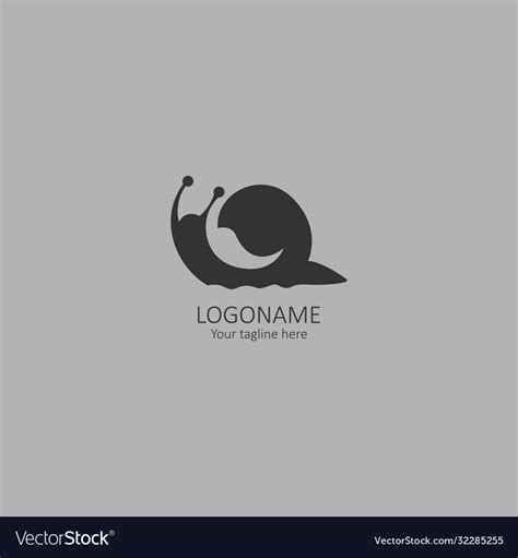 Snail Abstract Logo Royalty Free Vector Image VectorStock