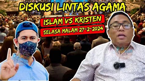 BANGZUMA VS Pdt ESRA SORU DISKUSI LINTAS AGAMA ISLAM DAN KRISTEN