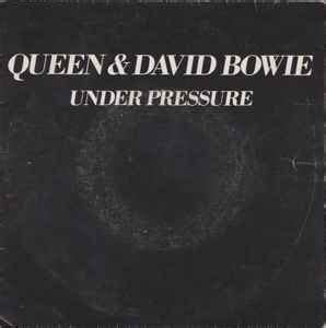 Queen & David Bowie - Under Pressure (1981, Vinyl) | Discogs