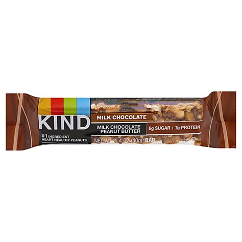 Kind Milk Chocolate Peanut Butter Bar 1 4 Oz Granola Y Barras De