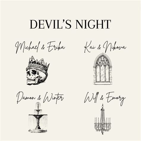 Devils Night Night Book Devil S Night Penelope Douglas Book Tattoo