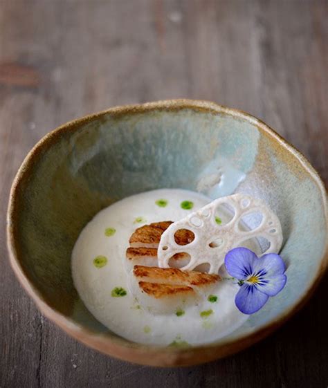 Segundos Fresa Y Pimienta Platos Con Pescado Comida Creativa