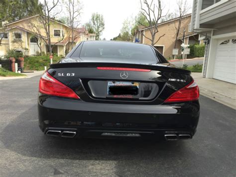 2013 MERCEDES SL63 AMG!! BLACK ON BLACK!! ONE OWNER 23K MILES- LOADED!