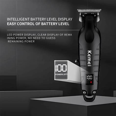 Km Professional Hair Beard Trimmer Grooming Kit Barber Haircut