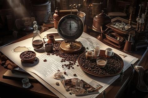 Premium AI Image | A Taste coffee of Inspiration Design a visually stunning