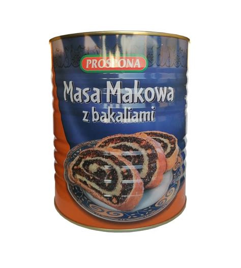 MASA MAKOWA Z BAKALIAMI 3 2 KG PROSPONA 12796131769 Oficjalne