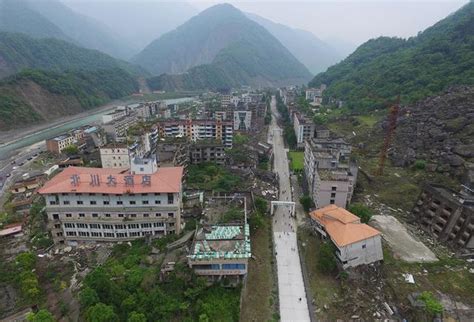 汶川地震八周年：航拍北川新老县城汶川北川航拍新浪新闻