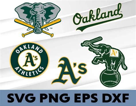 Oakland Athletics Logo Bundle Logo Svg Png Eps Dxf Inspire Uplift