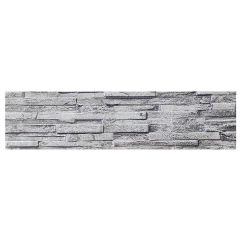 3d Wall Panels Brick Effect Cladding, Grey Stone Look Wall Paneling ...