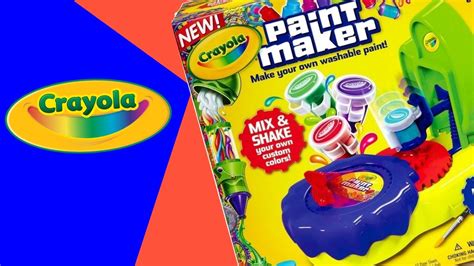 Crayola Paint Maker Project Thursday Youtube