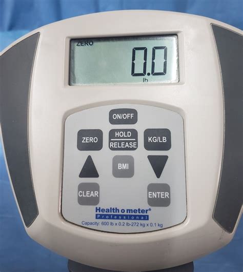 Health O Meter Professional Medical Digital Scale W Height Scale