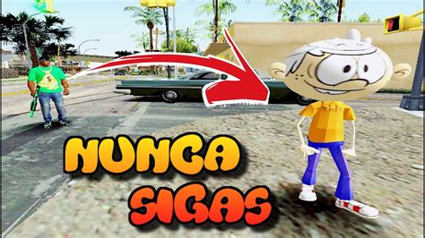 Nunca Sigas A Lincoln Loud The Loud House En Gta San Andreas Serie The