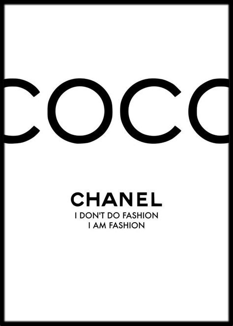 Pin By Natalie N Bookman On This Girl Has Class Chanel Poster