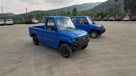 2021 New Eec L7e Chinese Adult Mini Electric Pickup Truck 4000w