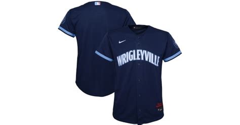 Chicago Cubs Nike Youth City Connect Replica Jersey Navy