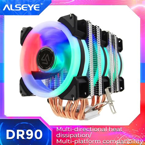 Alseye Dr Ch Odnica Procesora Heatpipe Z Rgb Pin Wentylator