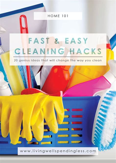 Fast Easy Cleaning Hacks Genius Cleaning Tricks