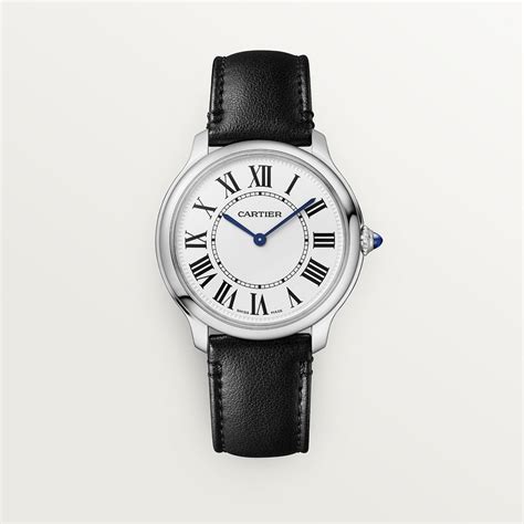 Ronde Doit De Cartier Replique Montre Mm Mouvement En Acier