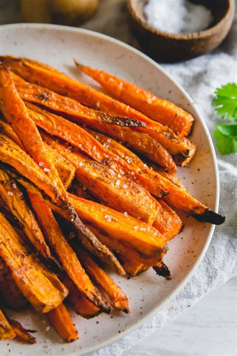 Air Fryer Carrots Easy Crispy Roasted Carrots In The Air Fryer