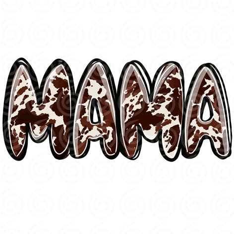 Mother s day svg mama cow png mama sublimation mama etsy – Artofit