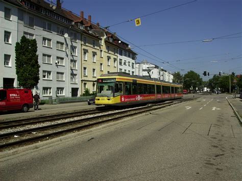 Niederflurstra Enbahn Der Vbk Am In Der Tullastra E Als