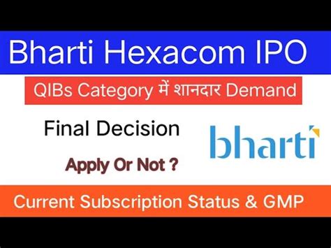 Bharti Hexacom IPO GMP Bharti Hexacom IPO Apply Or Not YouTube