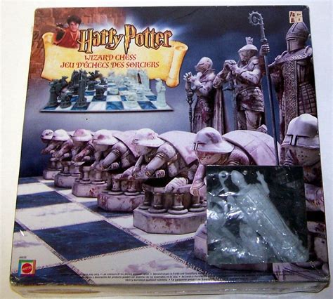 2002 Harry Potter Wizards Chess Set Resealed Mattel 43533 Complete