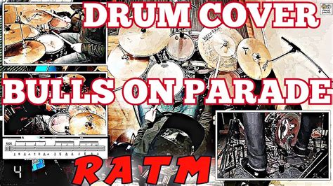 Como Tocar La Bater A De Bulls On Parade R A T M Free Drum Lesson