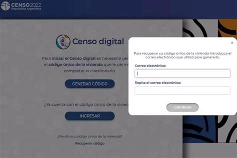 Censo Un Error En La Plataforma Digital Permit A Conocer La