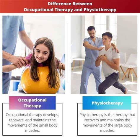 Occupational Therapy Vs Physiotherapy Difference And Comparison