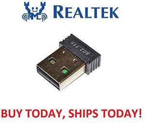 Genuine Realtek Rtl Mini Usb Wifi Wireless B G N Card Network