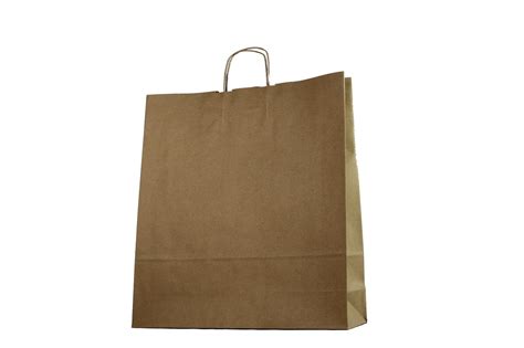 Sac Kraft Brun Poign Es Torsad Es X Cm Madetic