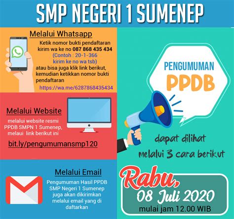 Cara Mengecek Kelulusan Ppdb Tahun Smpn Sumenep