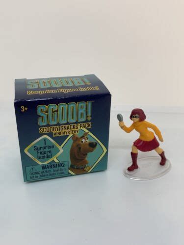 SCOOB! Scooby Snacks Packs Mystery Mini-Velma Figure Basic Fun 2019 ...