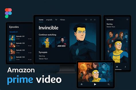Simple Amazon Prime App📲 Figma