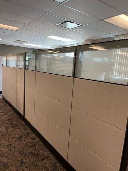 Complete Office Setup w/ Cubicle Walls - Cassel & Associates