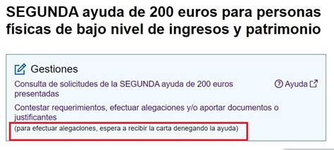 Todav A No Has Recibido La Ayuda De Euros Y La Carta Denegatoria