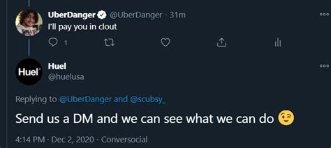 UberDanger On Twitter I Just Want You All To Know That HUEL Is Legit As Fuck I Told Them On