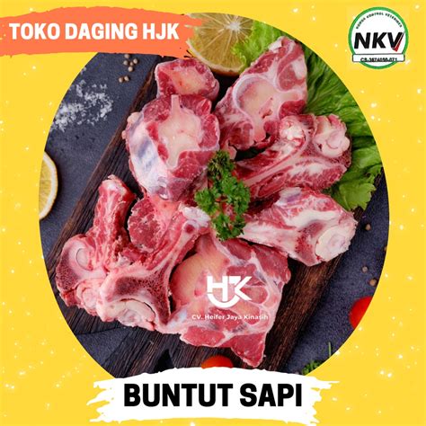 Jual Buntut Sapi Lokal Jawa Oxtail Lokal Jawa Potongan Special