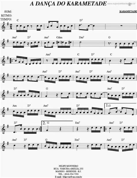 Meu Cavaquinho Partituras Partitura Dan A Do Karametade Karametade