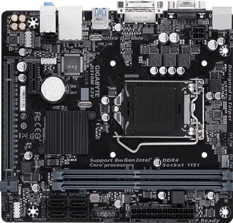 Gigabyte H310m S2v Moederbord Lga 1151 Socket H4 Intel® H310 Micro