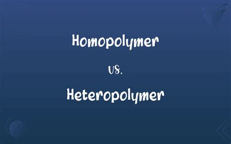 Homopolymer Vs Heteropolymer Whats The Difference