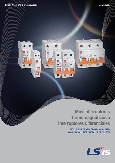 PDF Mini Interruptores Termomagnéticos e Central Tabla de