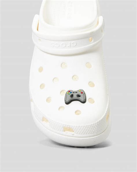 Crocs Grey Game Controller Jibbitz In Multi Free Shipping And Easy Returns City Beach United