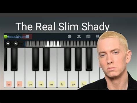 Como Tocar The Real Slim Shady Eminem En Perfect Piano Tutorial Youtube