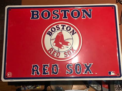 Boston Red Sox Sign on Carousell