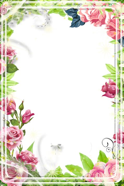 Imagens Png Fundo Transparente Gr Tis Frames Png Flores